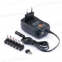 Блок питания 3-12, срегулятором,30W+ 5V/2A,6 переходников