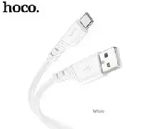 Hoco USB-Type-C X97 3A.1 m.силиконовый  белый