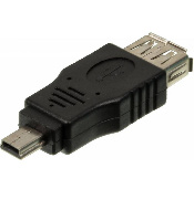 Ningbo mini USB B(m) USB A(f)