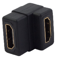 HDMI 19P Female-Female 90