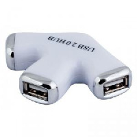 Хаб PC PET 3-port USB2.0 (Paw)