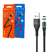 Borofone USB Type-C,BU16 magnetic,1.2 м,красн. (20849)