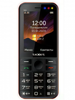 TeXet TM-315 black/red фото в  интернет магазине liniyatoka.ru