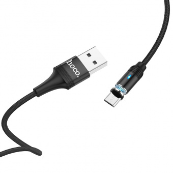 Hoco micro USB U76 magnetic 1.2 m (16712) фото в  интернет магазине liniyatoka.ru