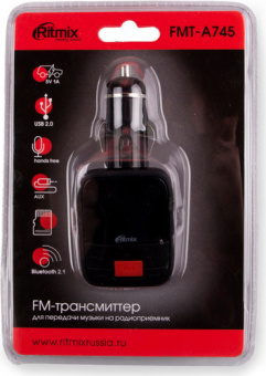 Ritmix FMT-A745 черный фото в  интернет магазине liniyatoka.ru