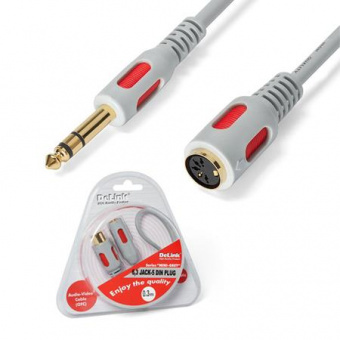D-Link 3,5-5DIN GREY 0,3м фото в  интернет магазине liniyatoka.ru