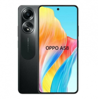 OPPO A58 6/128GB Black фото в  интернет магазине liniyatoka.ru