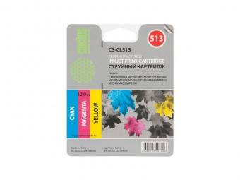 Cactus CS-513 цветной для PIXMA MP240/250 фото в  интернет магазине liniyatoka.ru