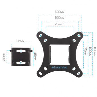 Kromax Vega 8 black фото в  интернет магазине liniyatoka.ru