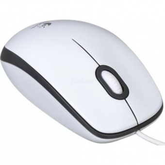 Logitech M100 белый оптическая фото в  интернет магазине liniyatoka.ru