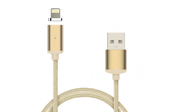 USB-micro USB Magnetic (193785) золотистый фото в  интернет магазине liniyatoka.ru