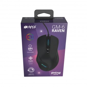 Hiper GM-6 Raven Black фото в  интернет магазине liniyatoka.ru